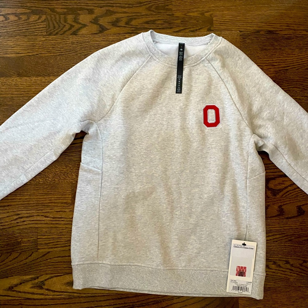Lululemon x Ohio State University Classic Fit Fleece Crew - Picture 3 of 5